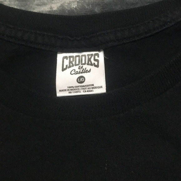 Crooks and Castles "Greco Medusa" Red, White & Black Size Large - Picture 5 of 5